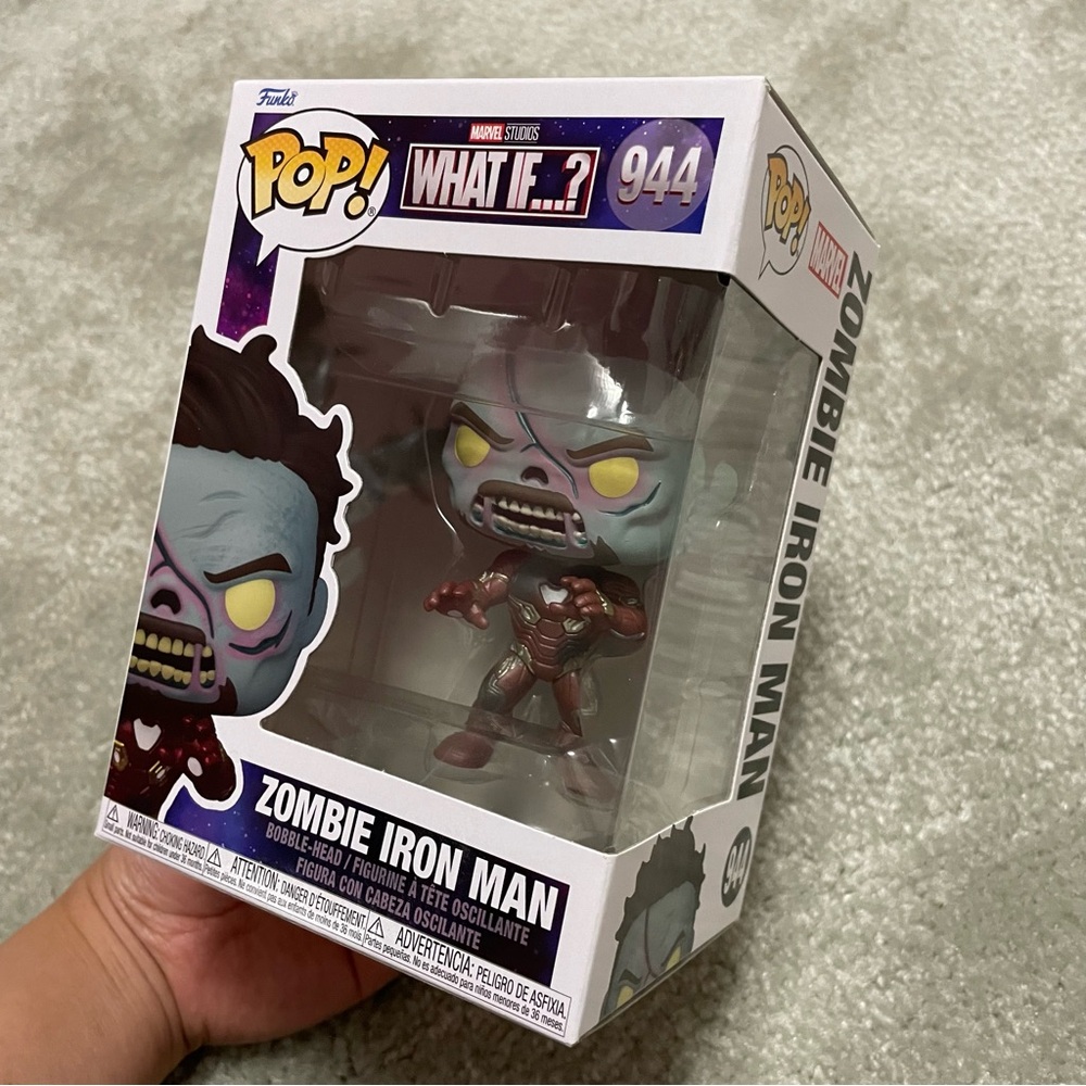 Funko Pop! Marvel Studios What If?: Zombie Iron Man #944